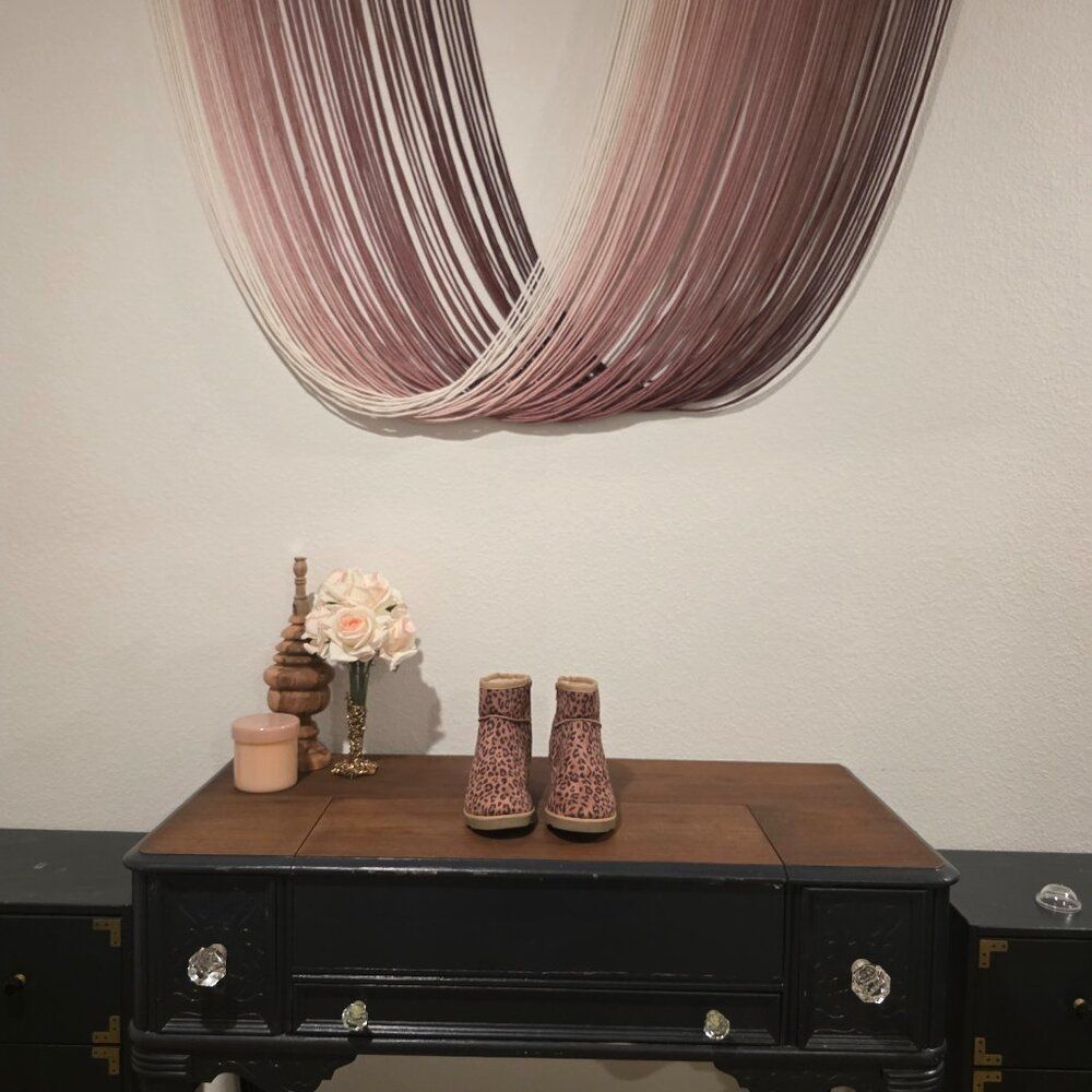 Dune Cheetah Print Wedge Ankle Boots Sz 8.5